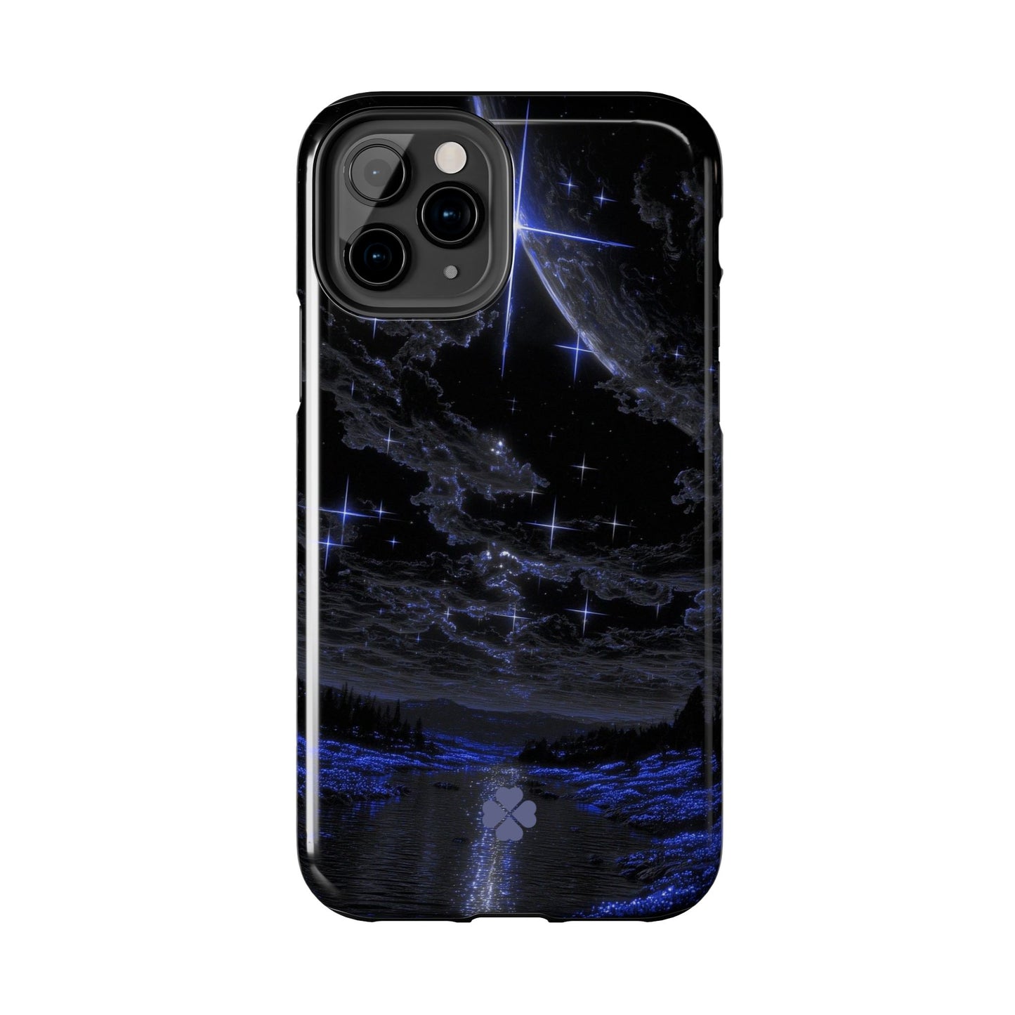 Purple Stars Phone Case