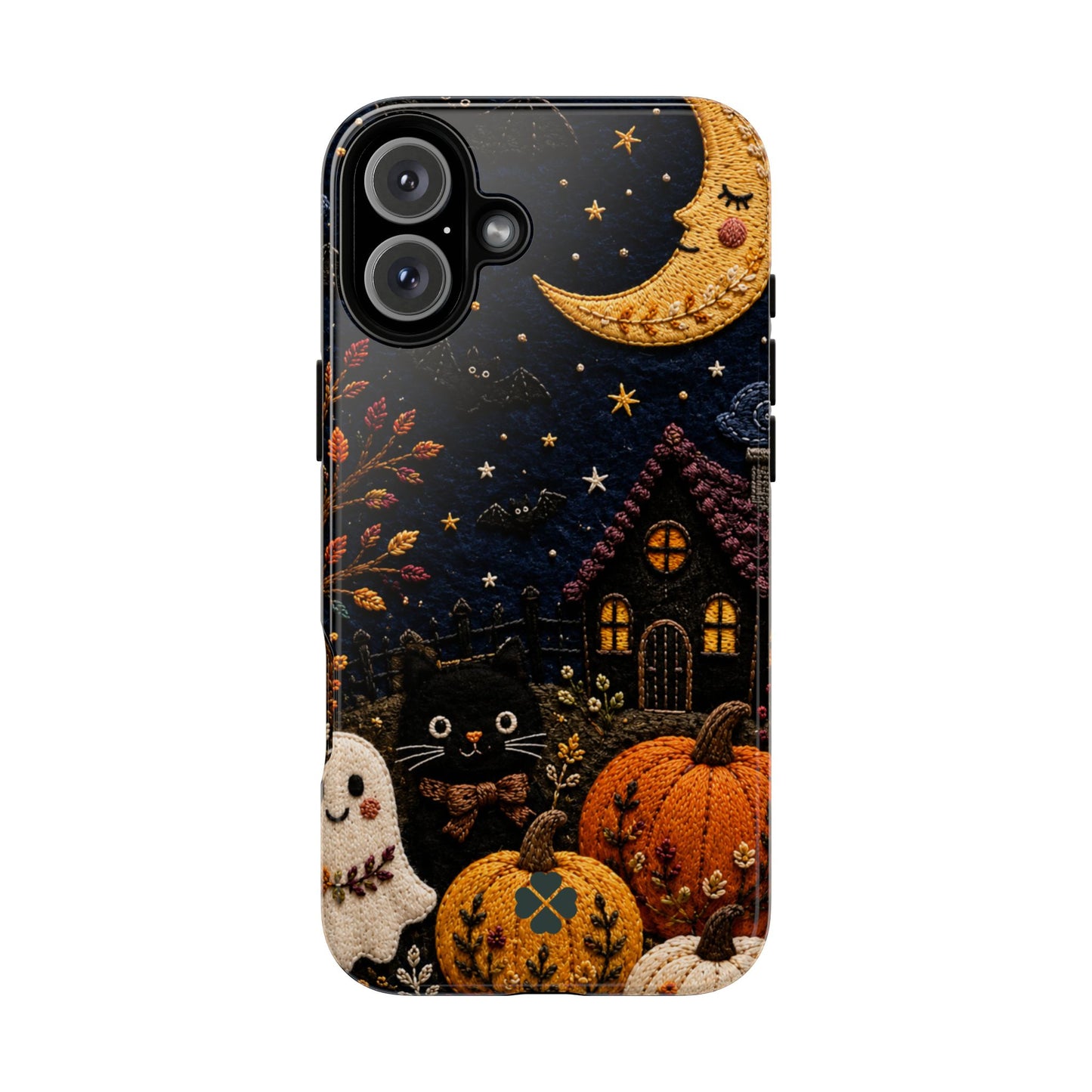 Embroidered Halloween Phone Case
