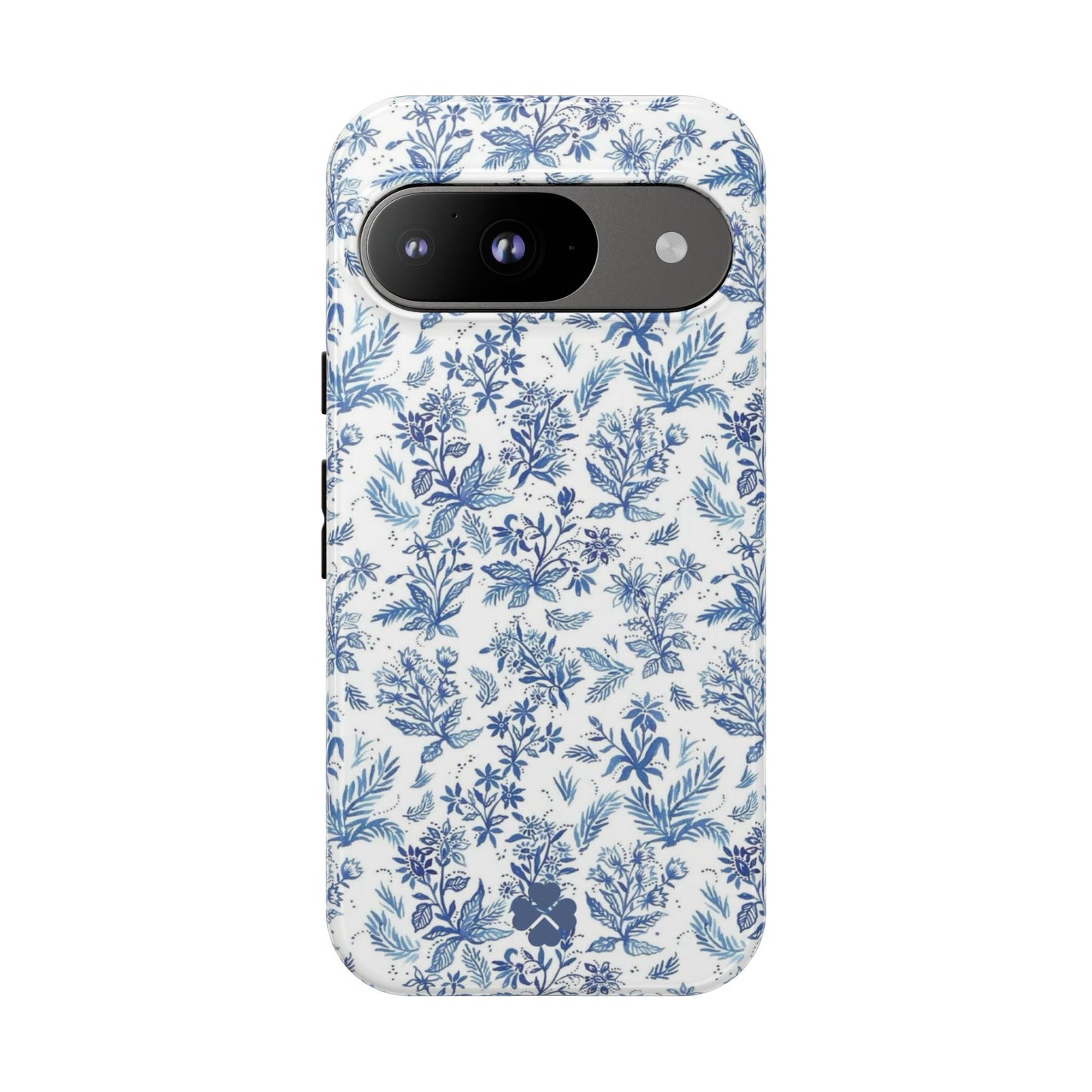 Blue Toile Phone Case