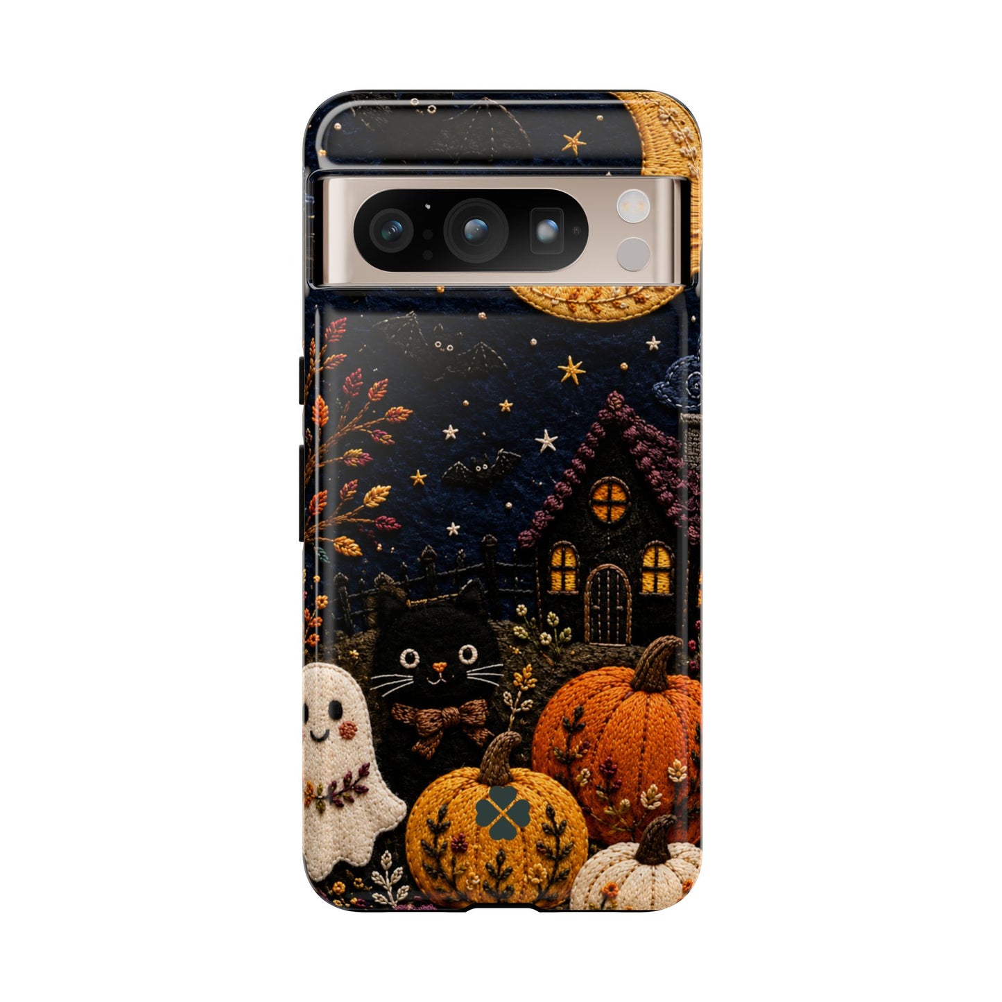 Embroidered Halloween Phone Case
