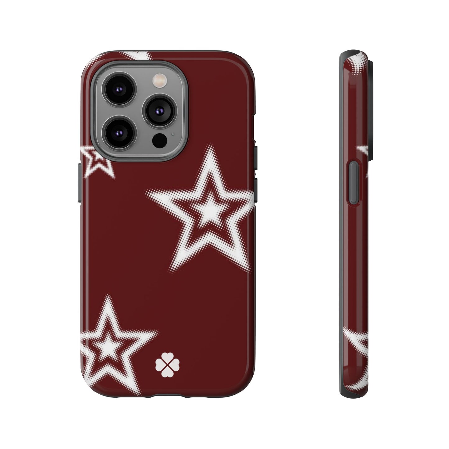 Starry Maroon Phone Case