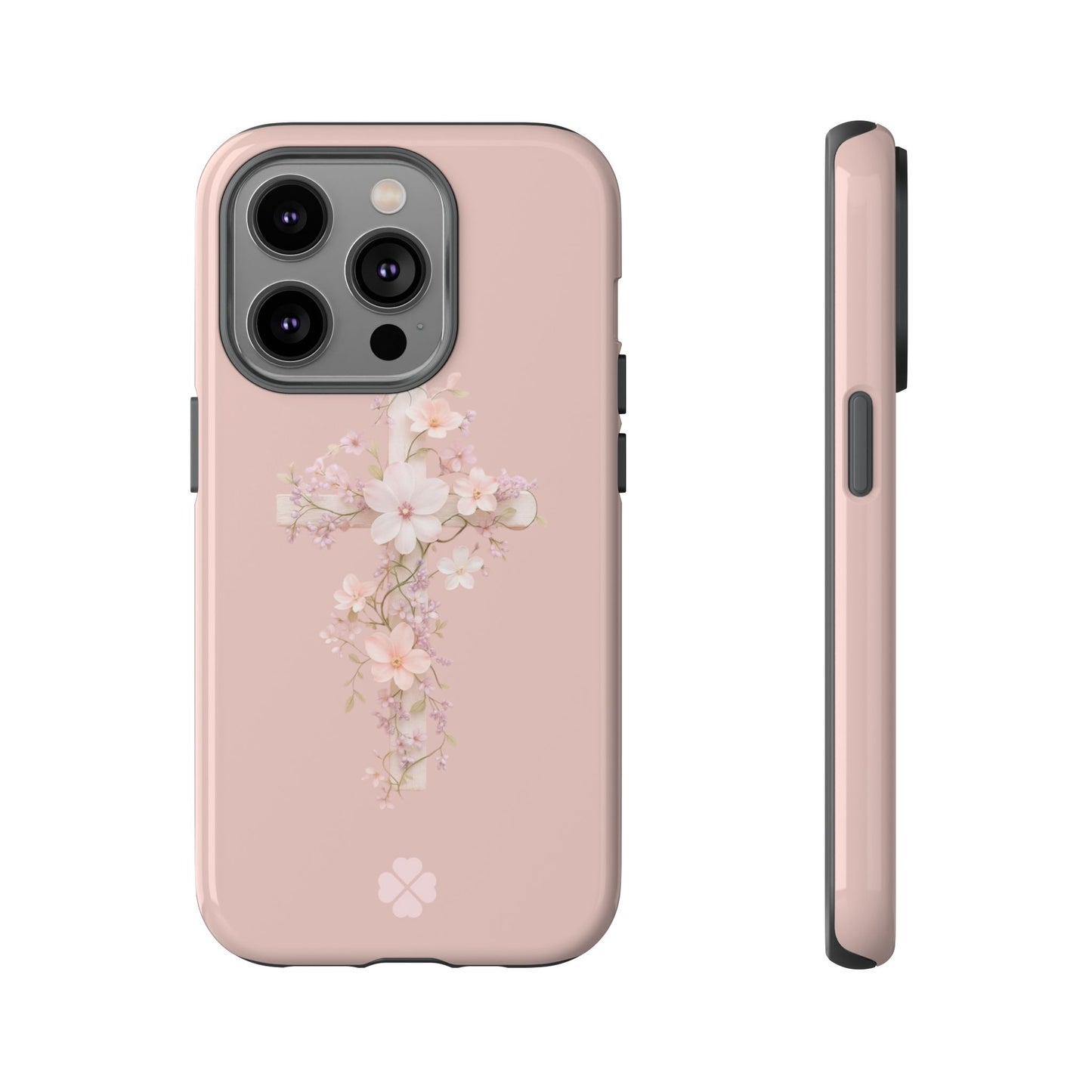 Floral Cross Phone Case