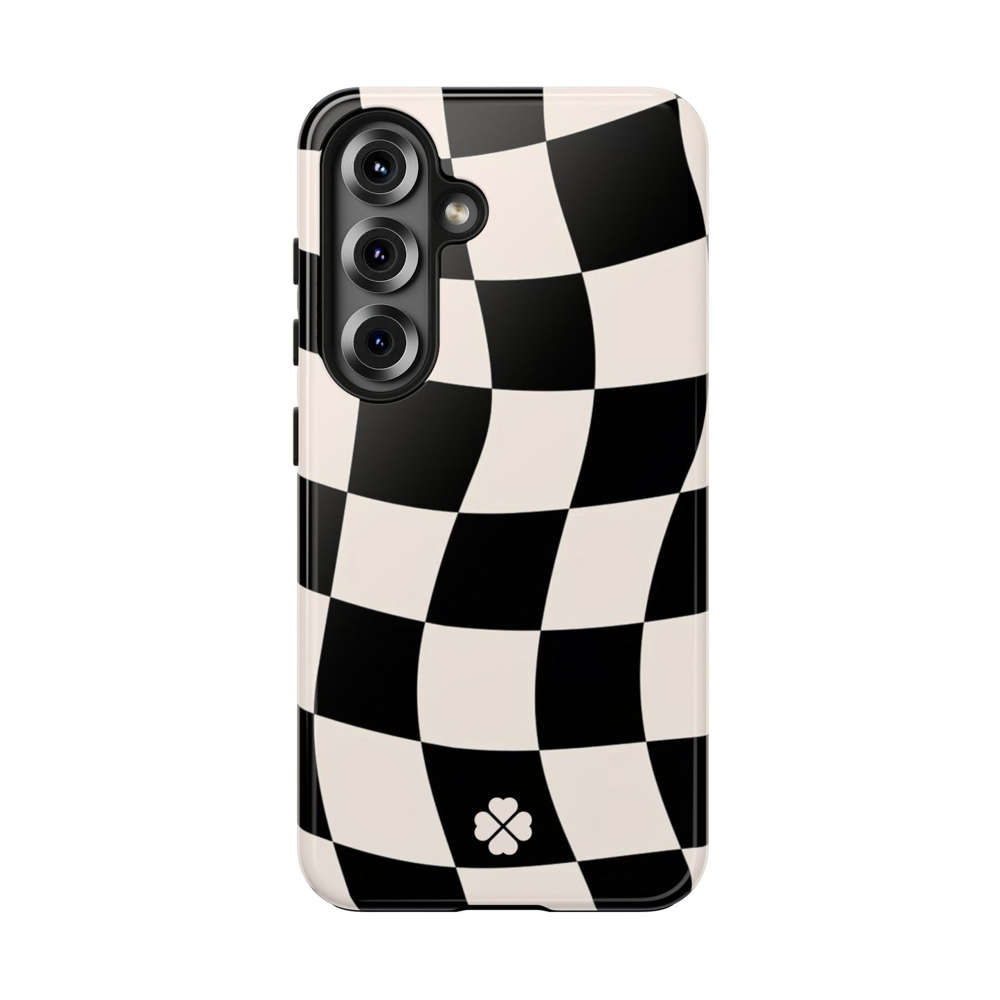 Checkered Waves Phone Case