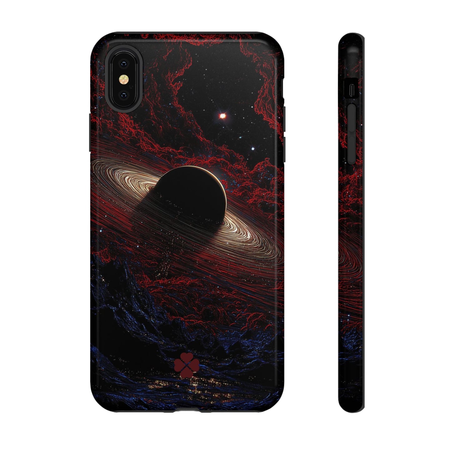 Red Saturn Phone Case