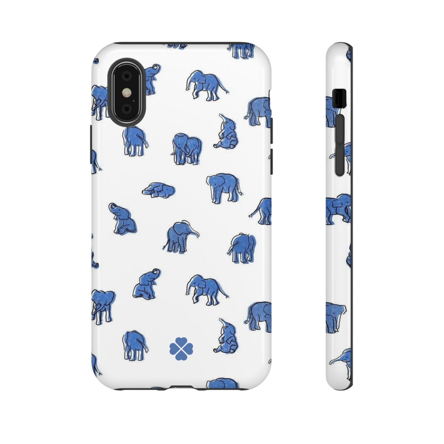 Blue Elephant Phone Case