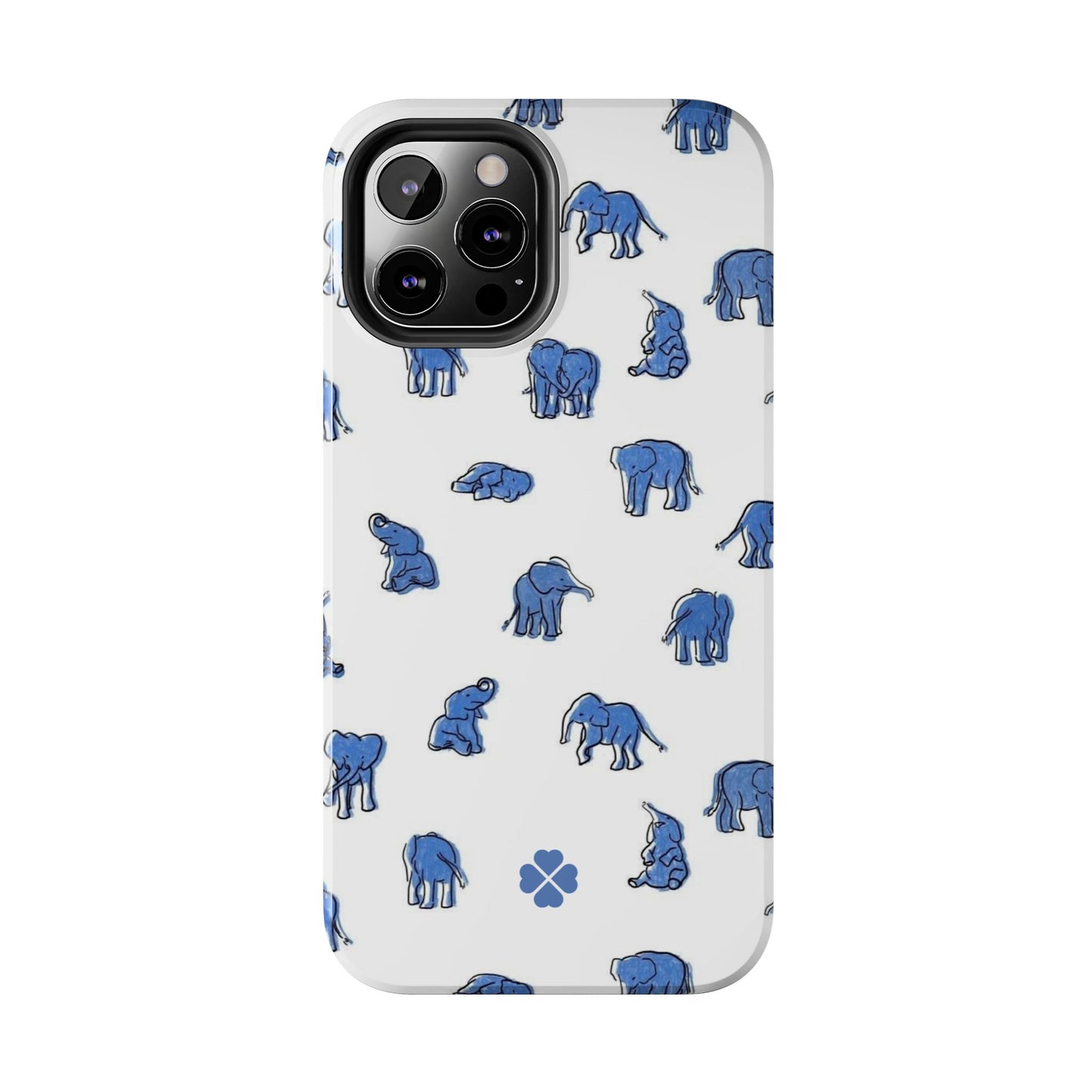 Blue Elephant Phone Case