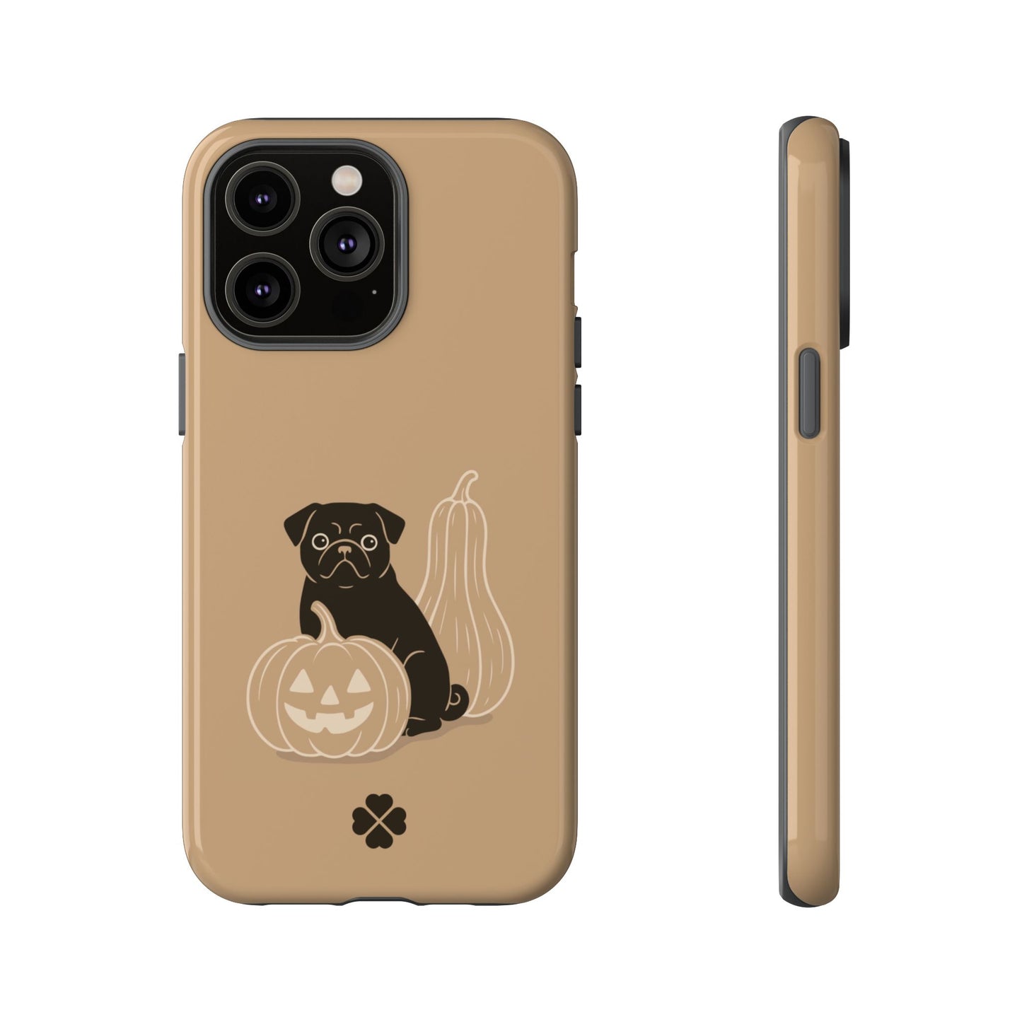 Pumpkin Pug Phone Case