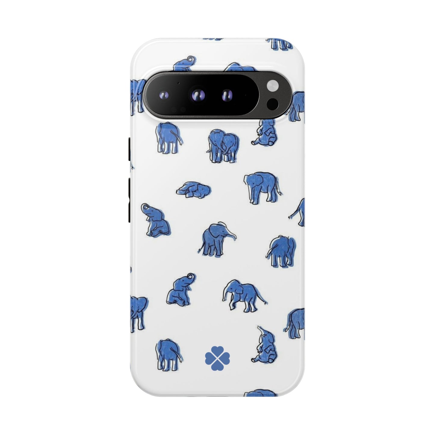 Blue Elephant Phone Case