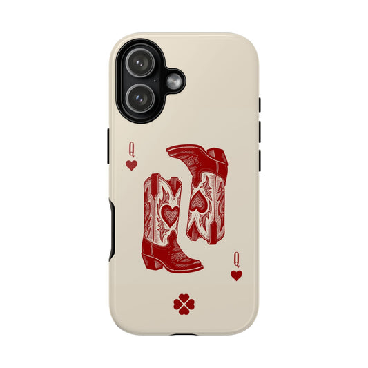 Queen of Boots Phone Case
