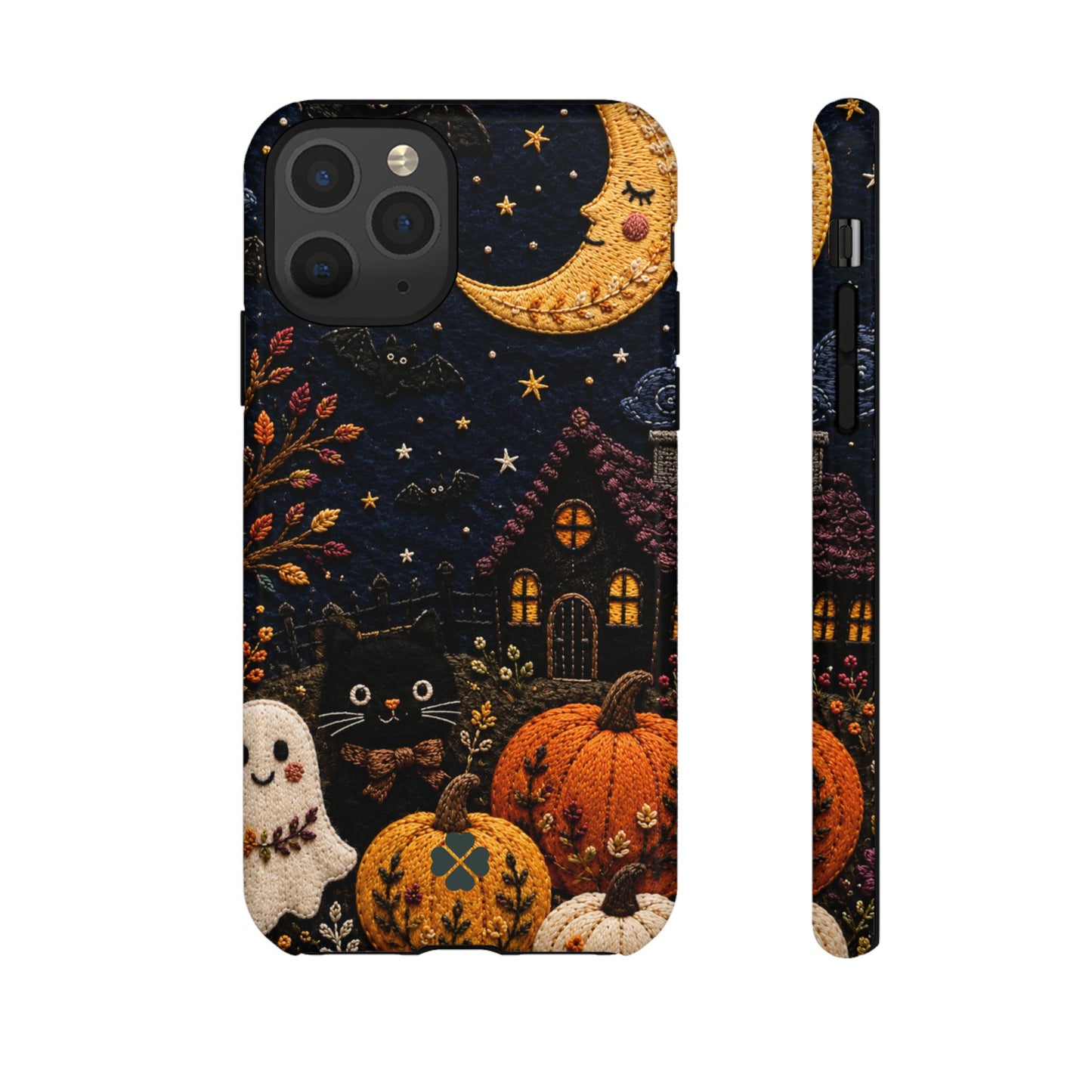 Embroidered Halloween Phone Case