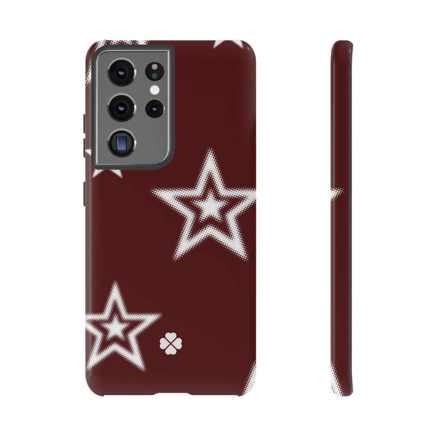 Starry Maroon Phone Case