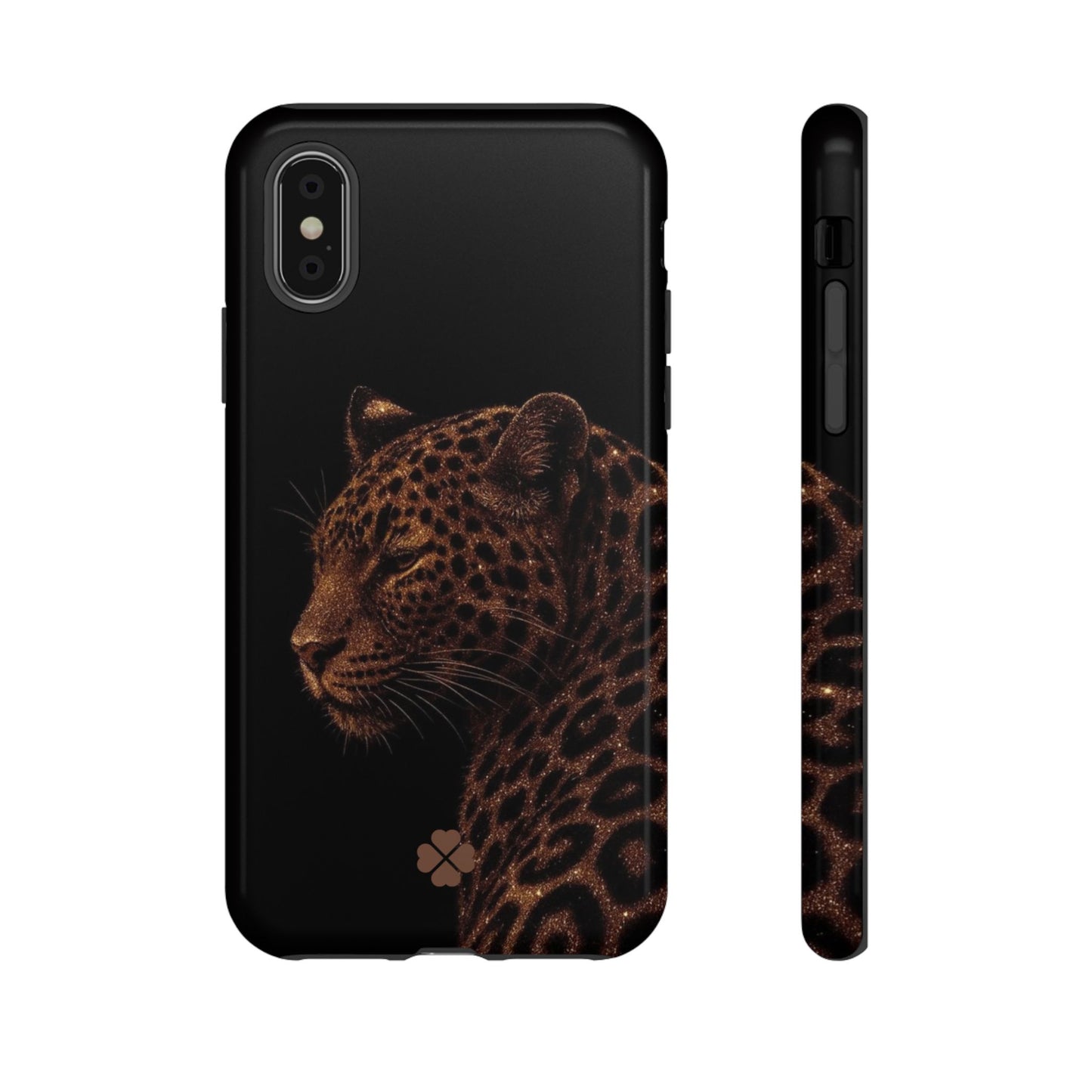 Glitter Leopard Phone Case