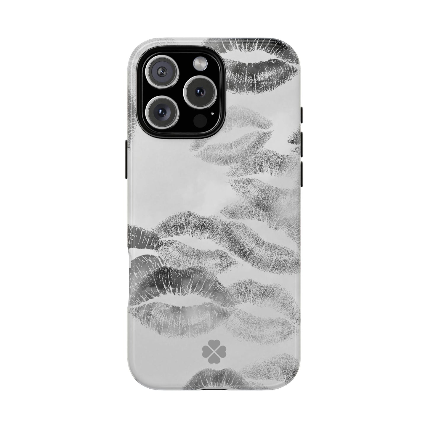 B&W Kiss Phone Case