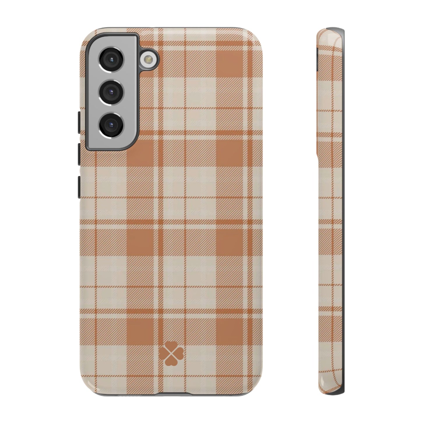 Orange Flannel Phone Case