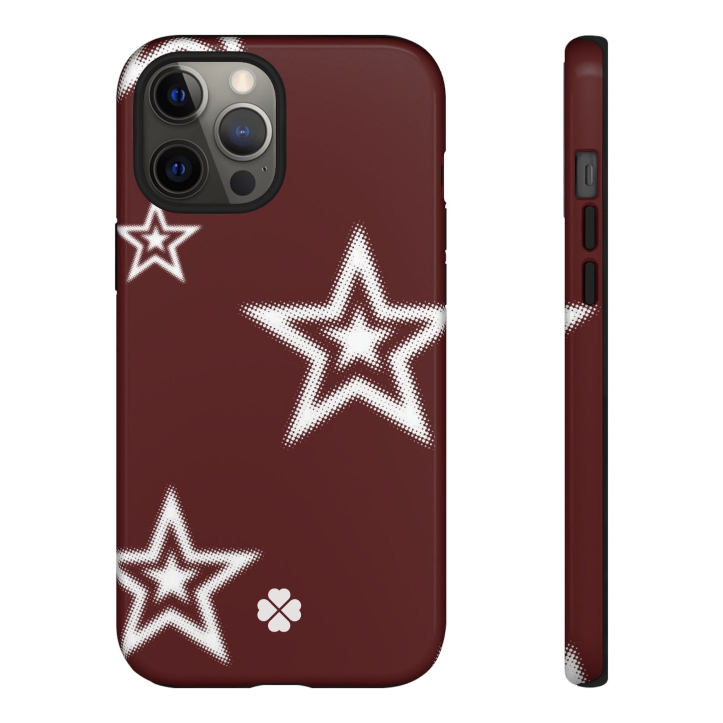 Starry Maroon Phone Case