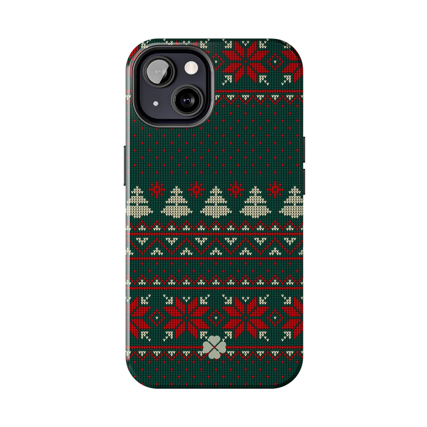 Green Christmas Sweater Phone Case