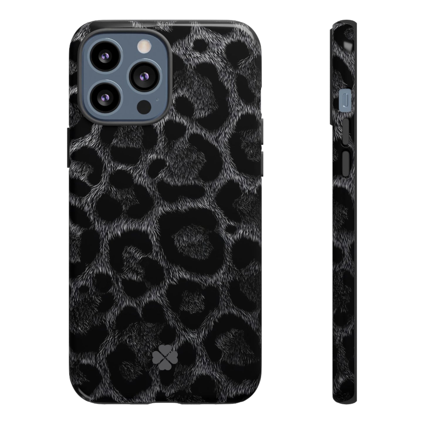 Grey Leopard Phone Case