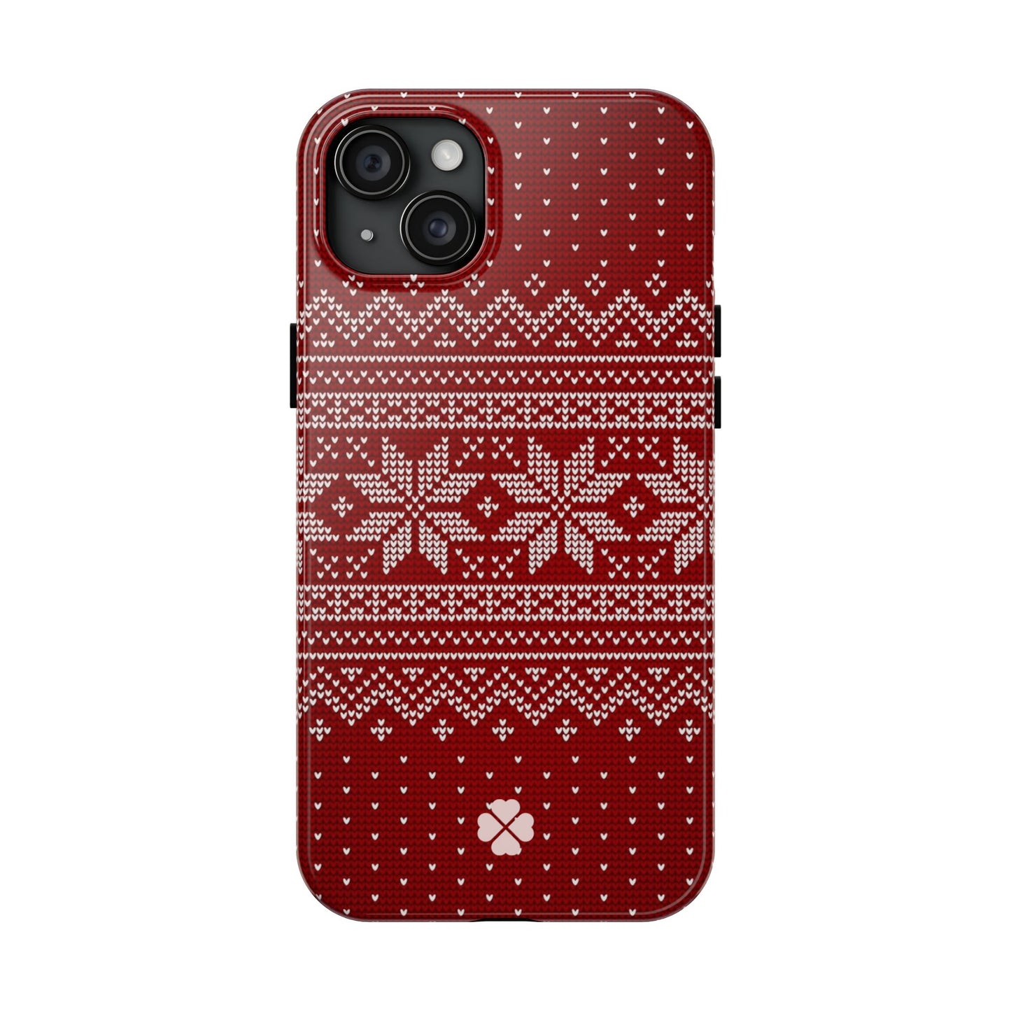 Red Christmas Sweater Phone Case
