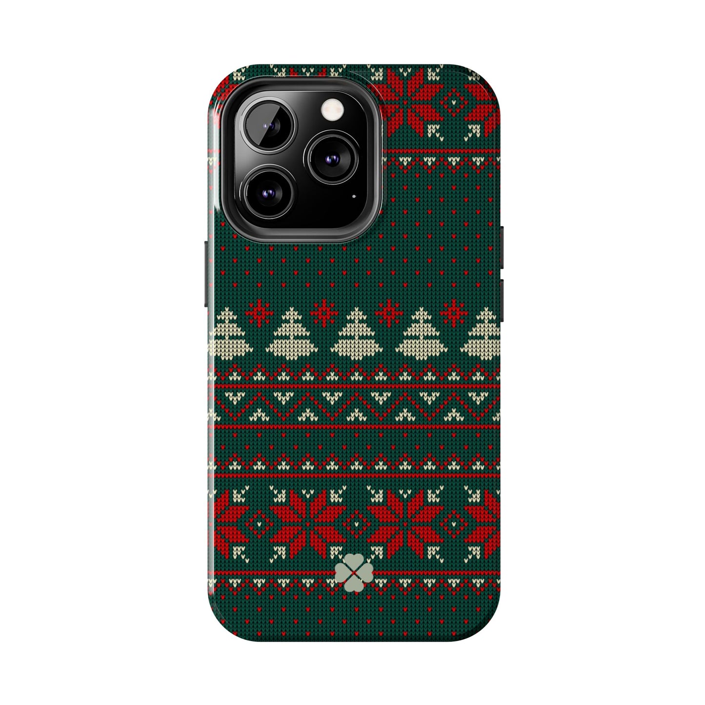 Green Christmas Sweater Phone Case