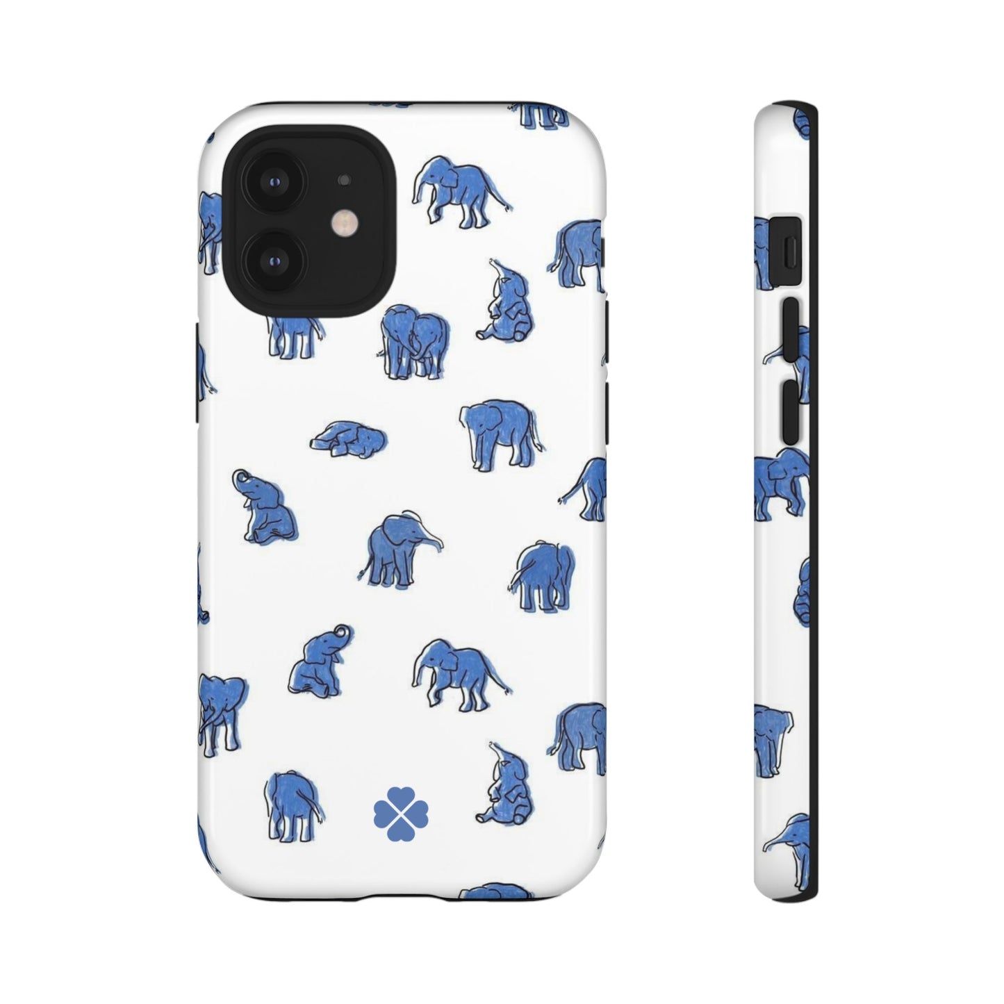 Blue Elephant Phone Case