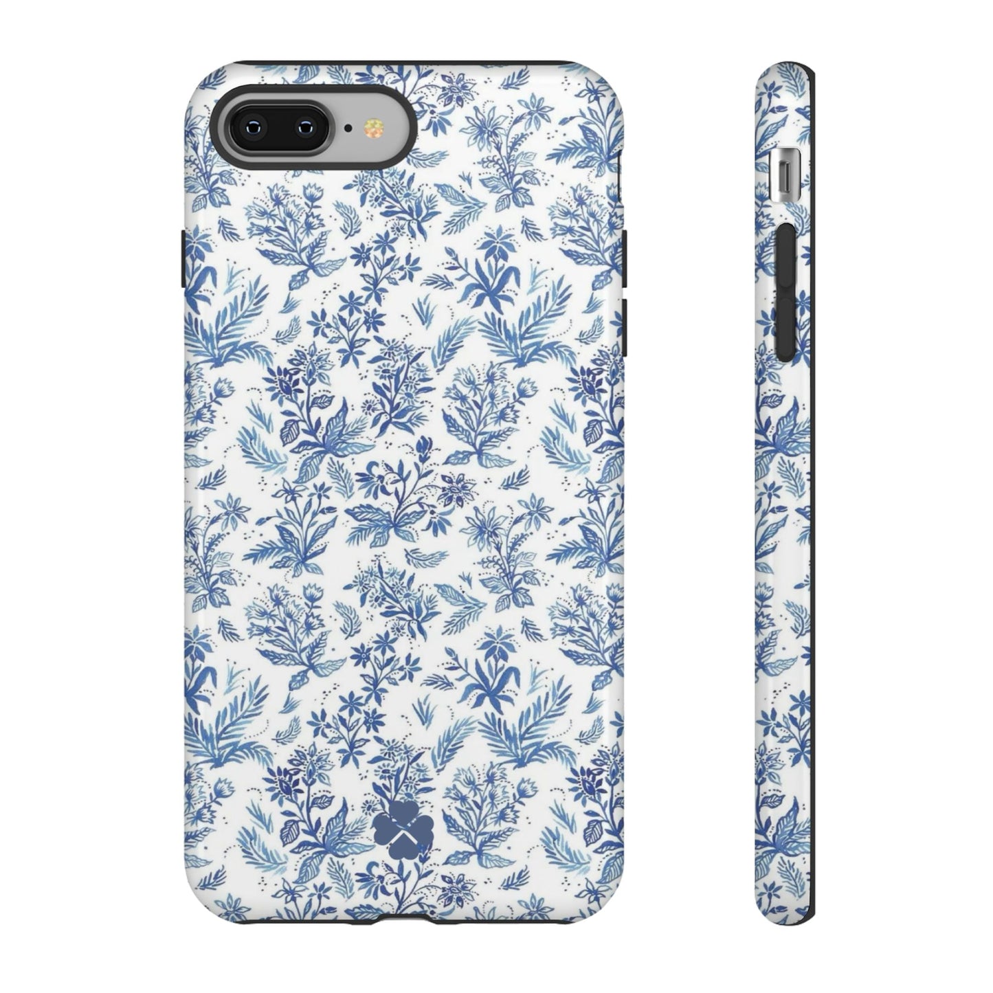 Blue Toile Phone Case