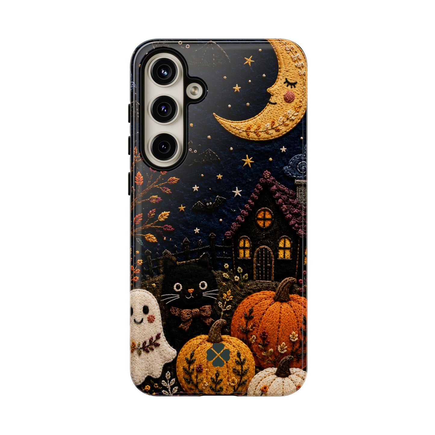 Embroidered Halloween Phone Case
