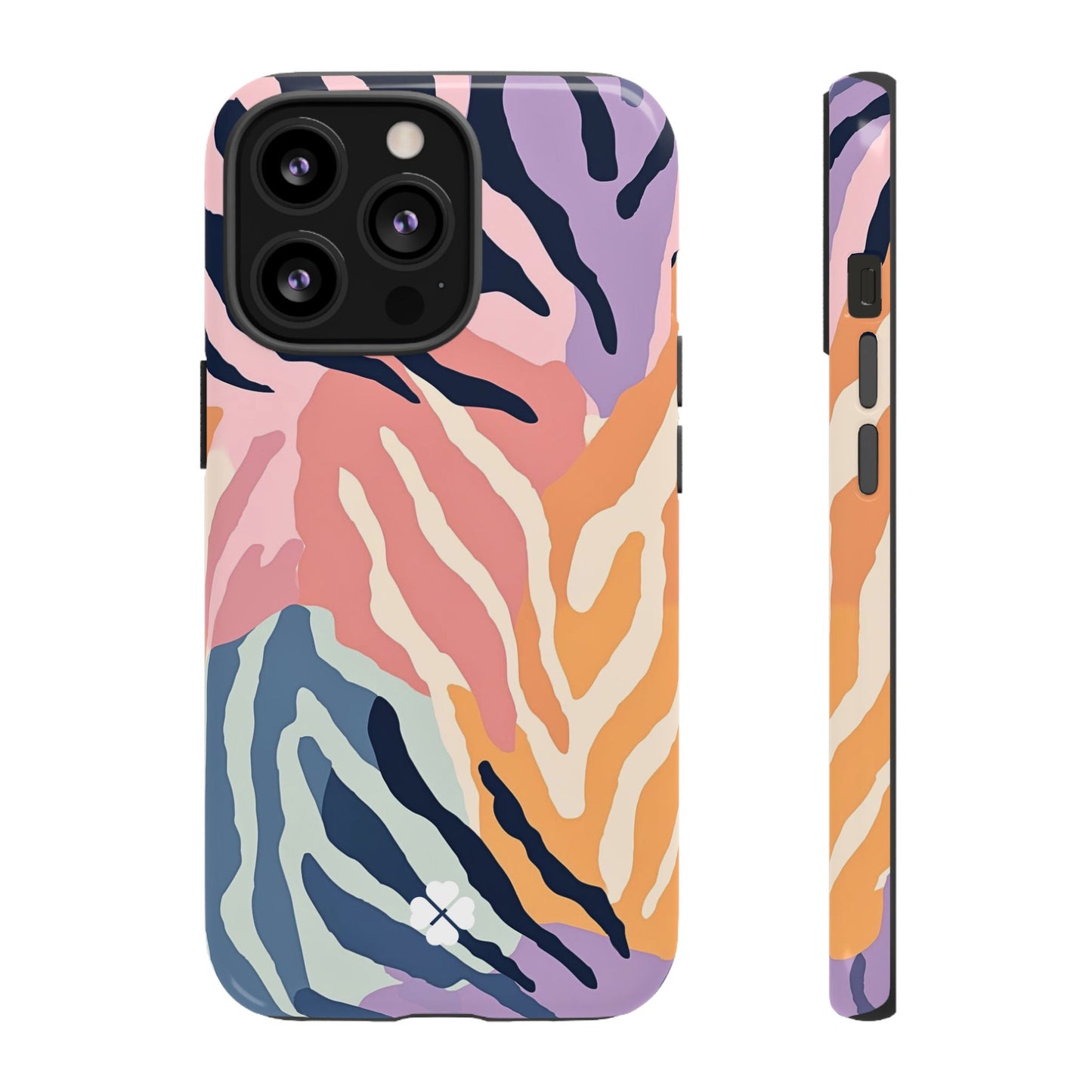 Colored Zebra Phone Case