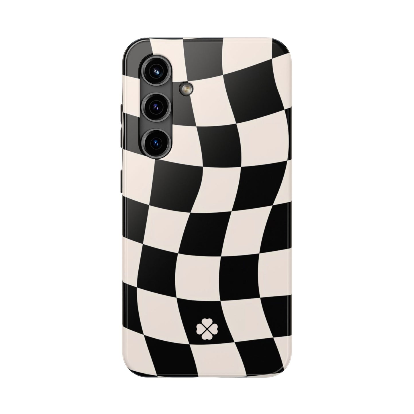 Checkered Waves Phone Case