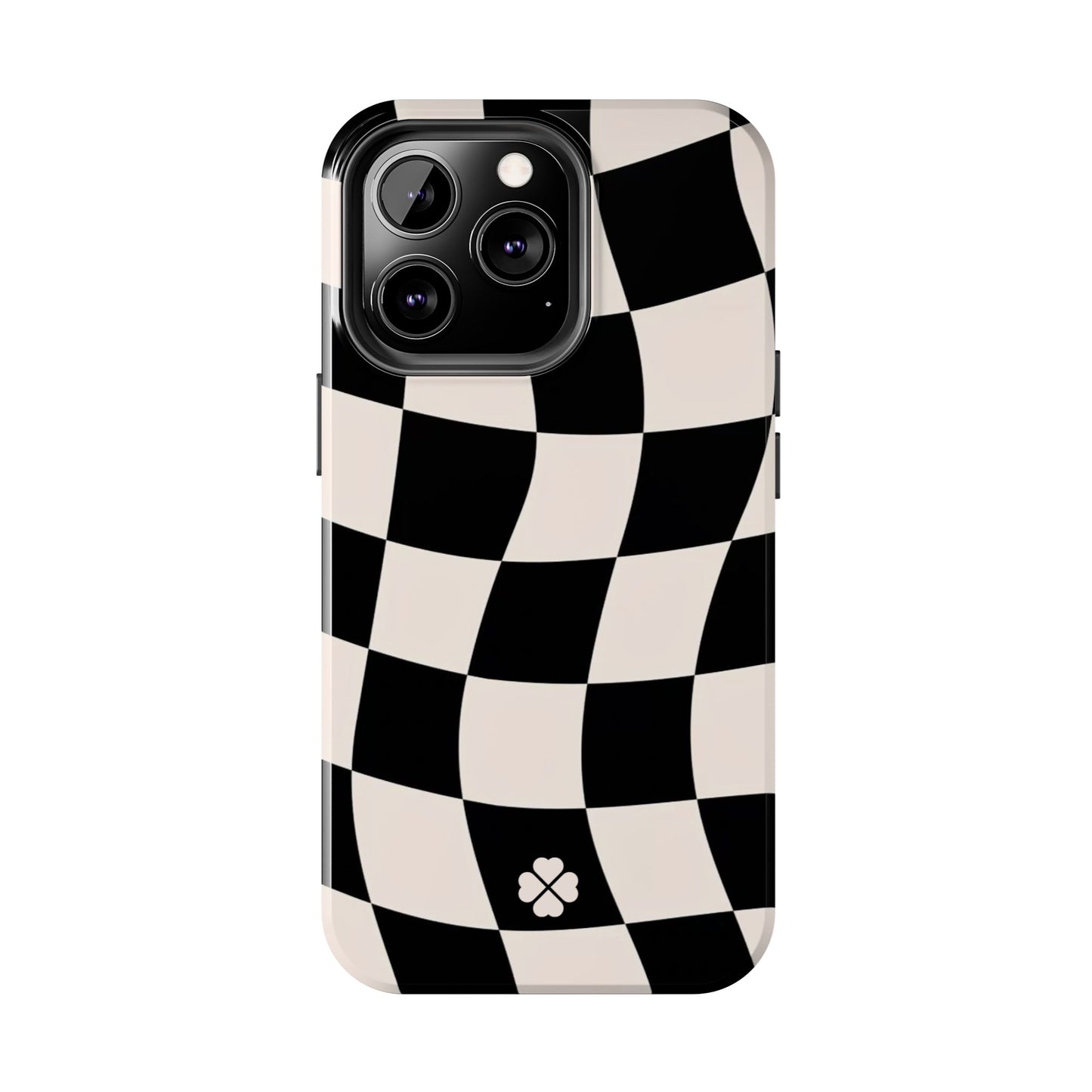 Checkered Waves Phone Case