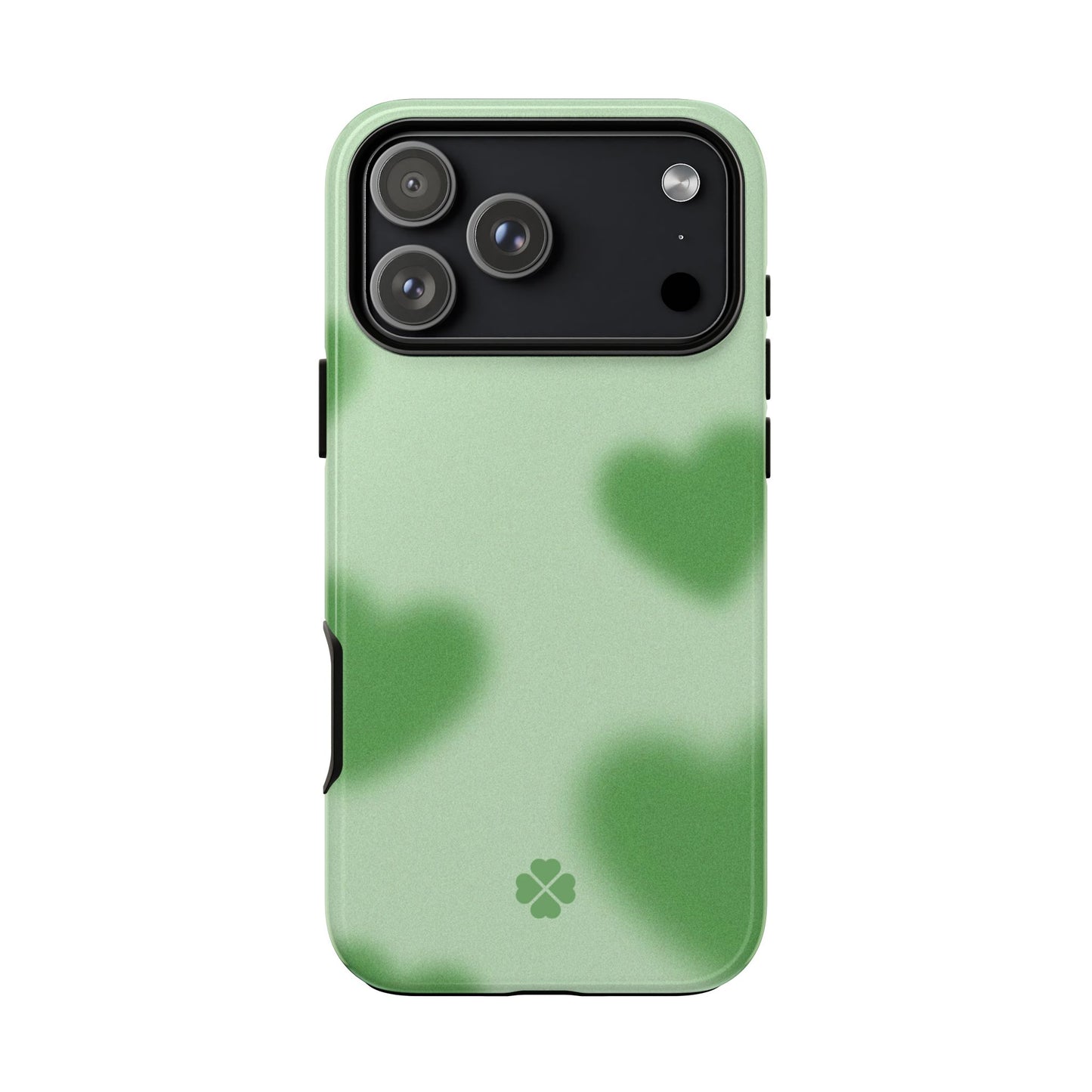 Green Hearts Phone Case