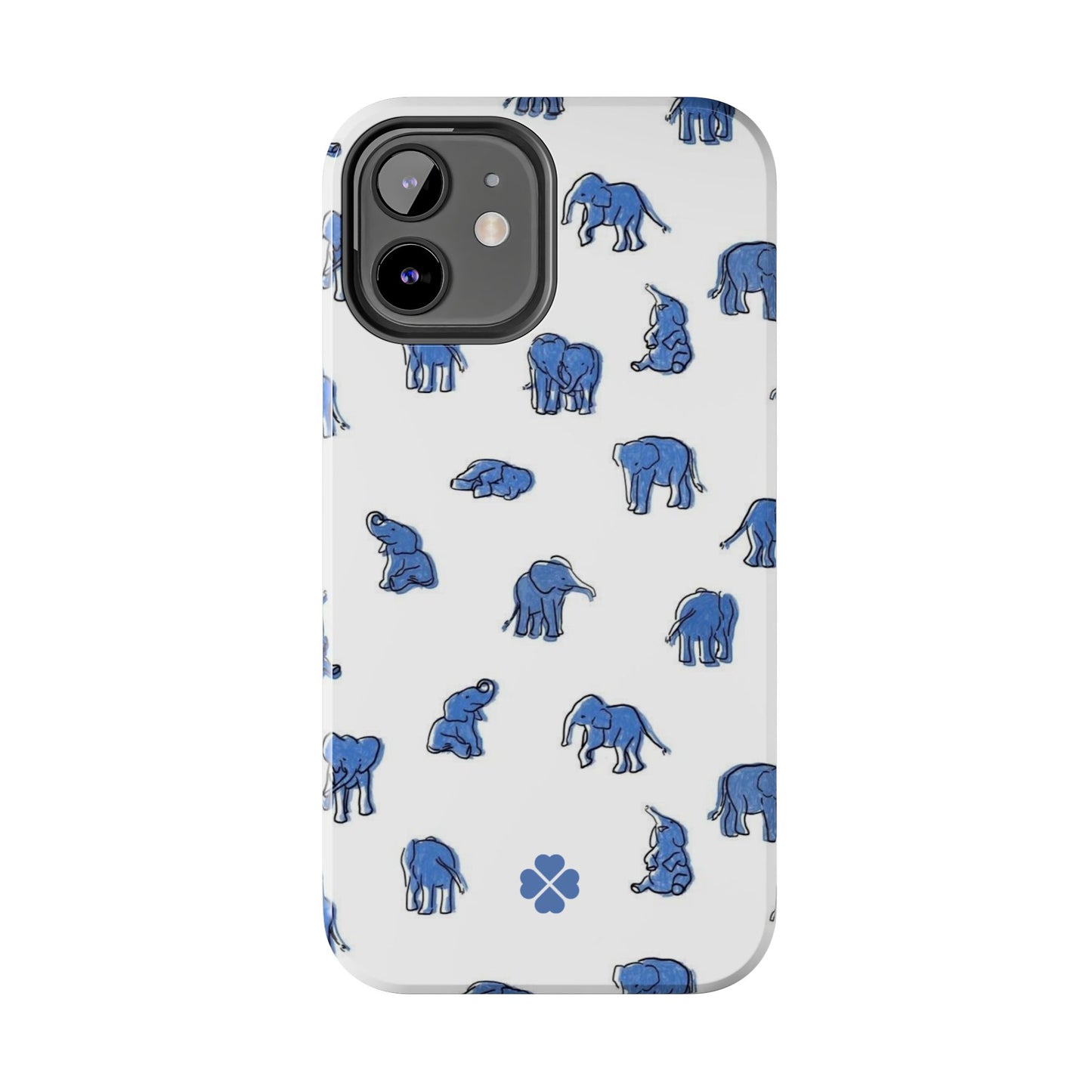 Blue Elephant Phone Case
