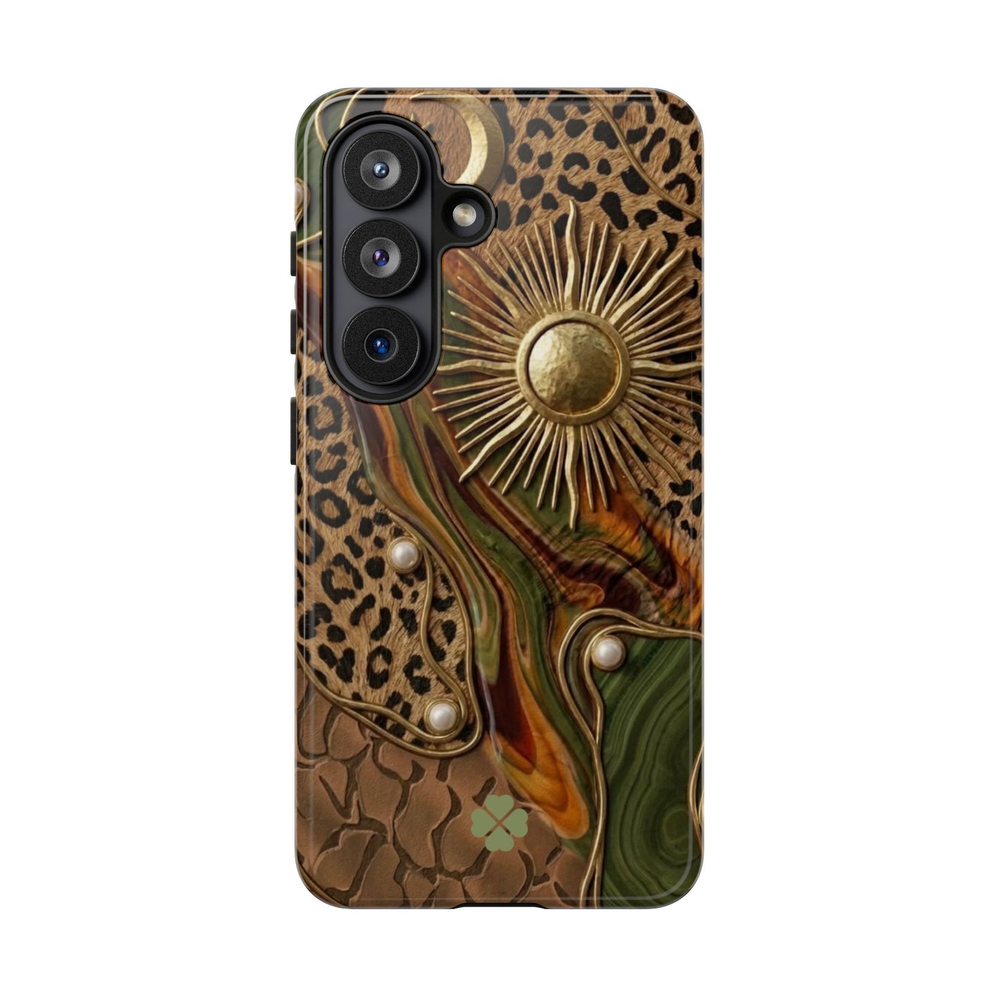 Solar Leopard Phone Case