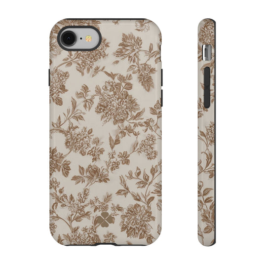 Caramel Florals Phone Case
