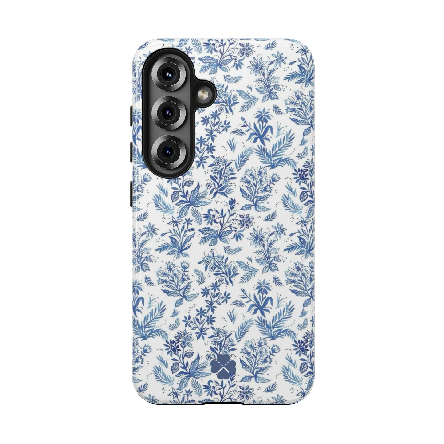 Blue Toile Phone Case