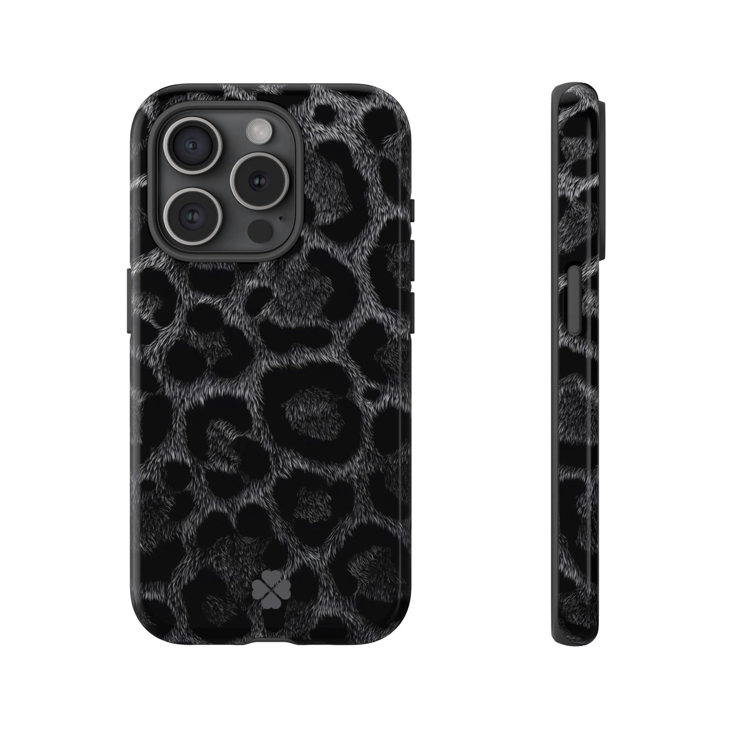 Grey Leopard Phone Case