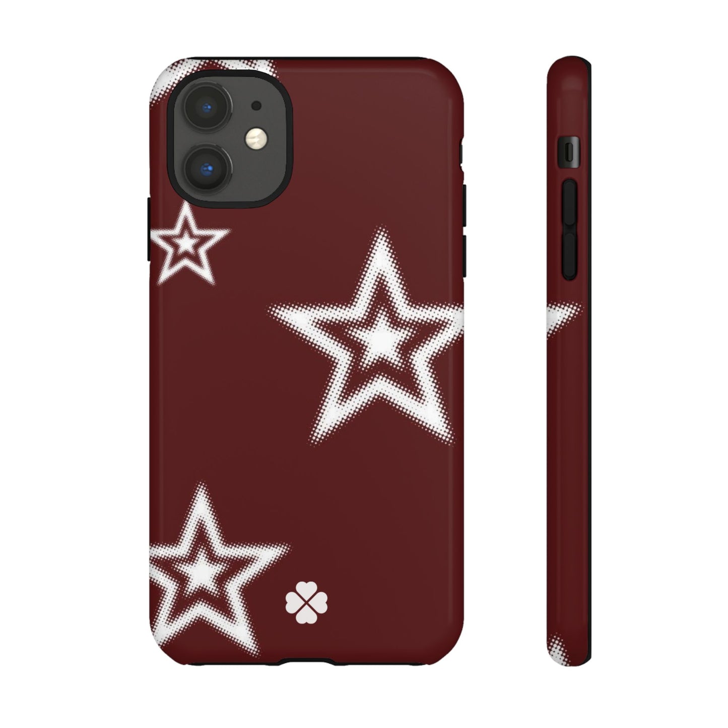 Starry Maroon Phone Case