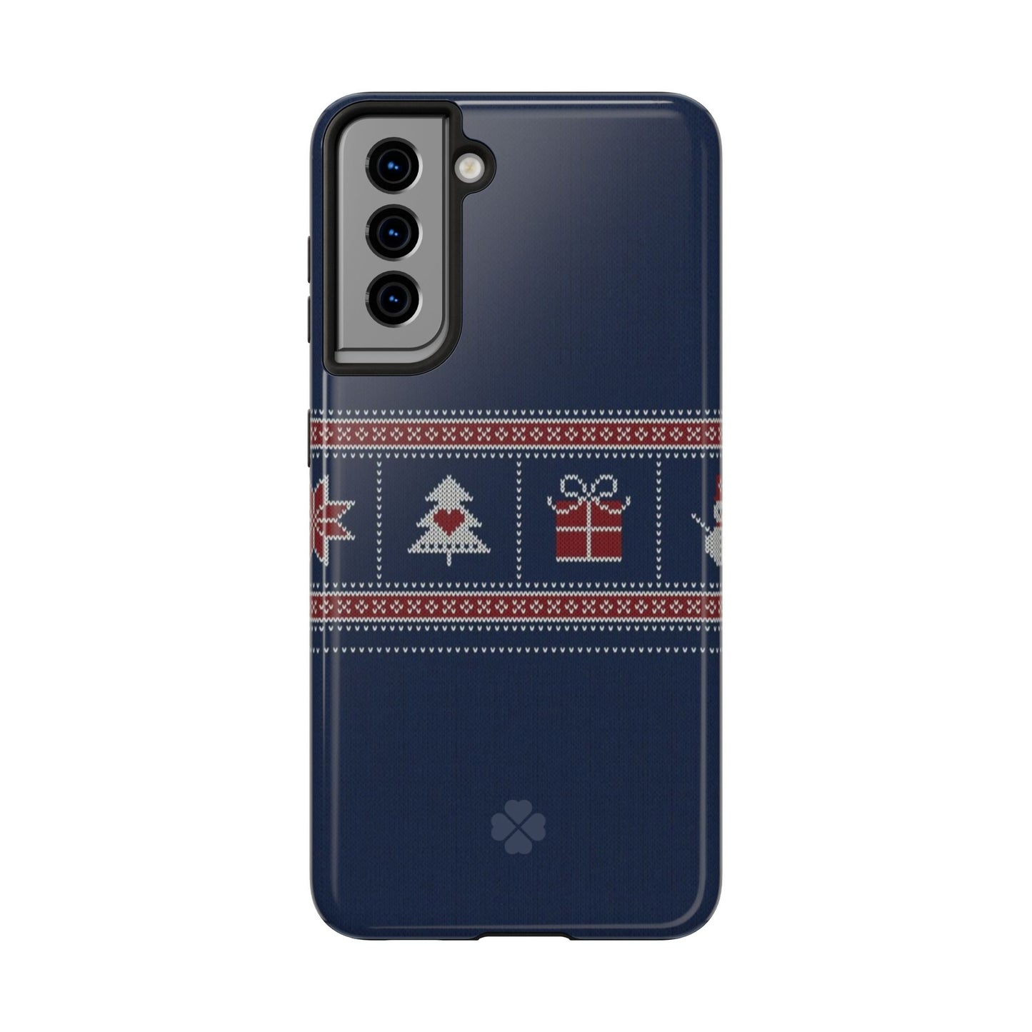 Blue Christmas Sweater Phone Case