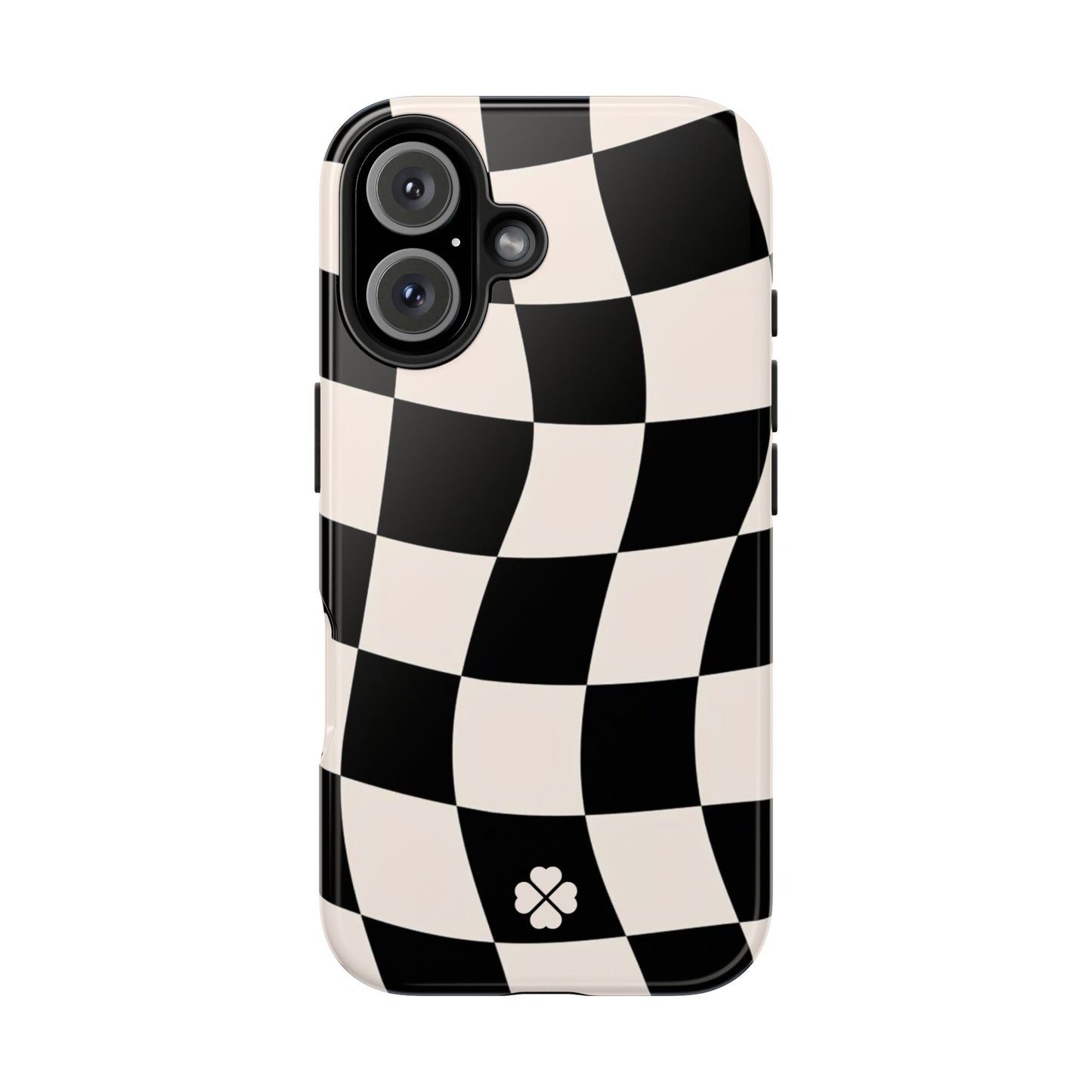 Checkered Waves Phone Case