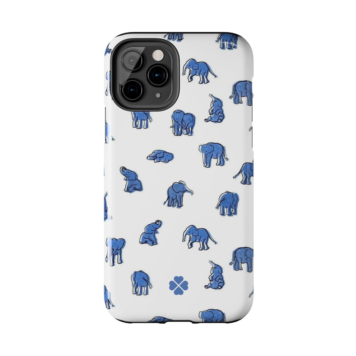 Blue Elephant Phone Case
