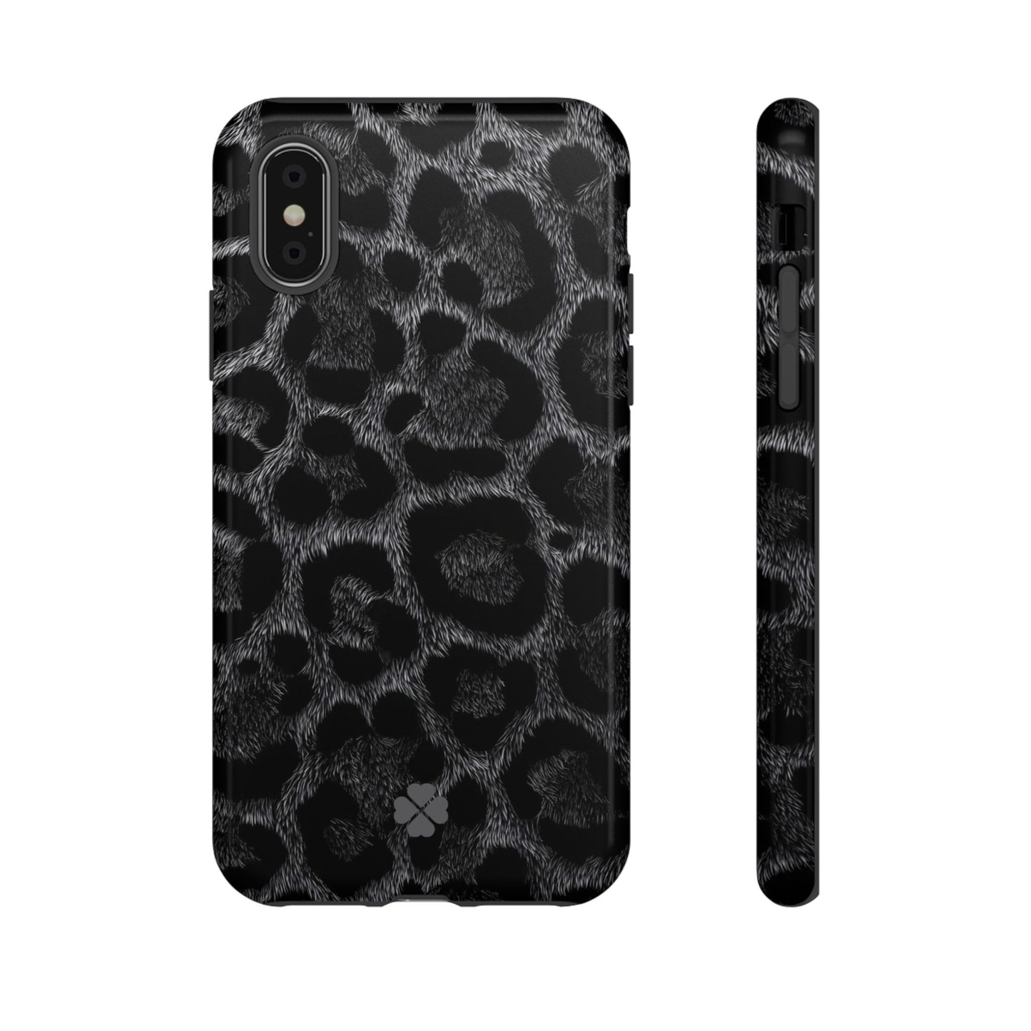 Grey Leopard Phone Case