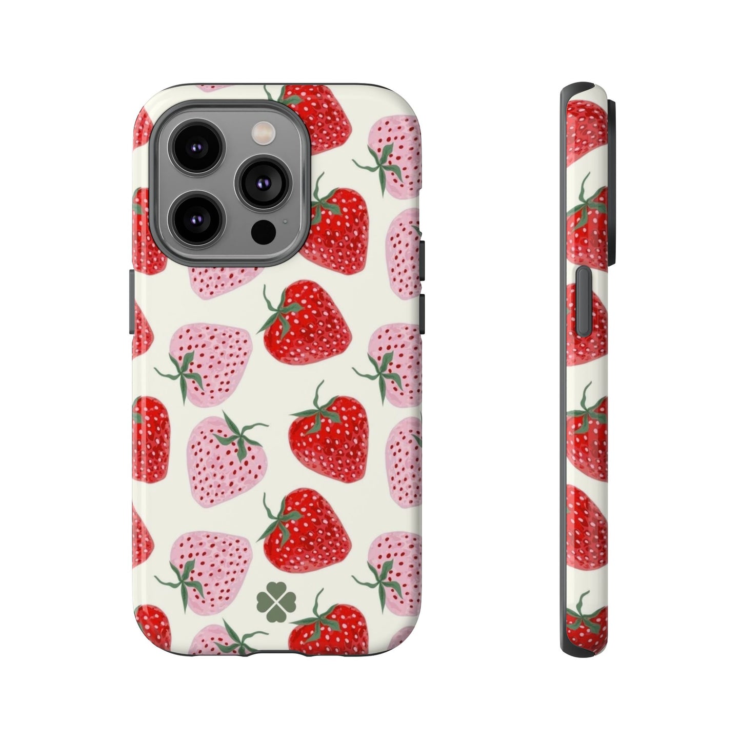 Pink Strawberry Phone Case