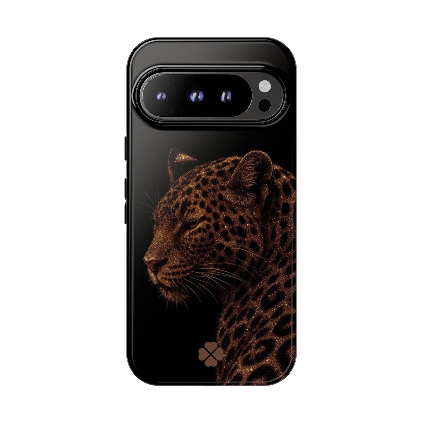Glitter Leopard Phone Case