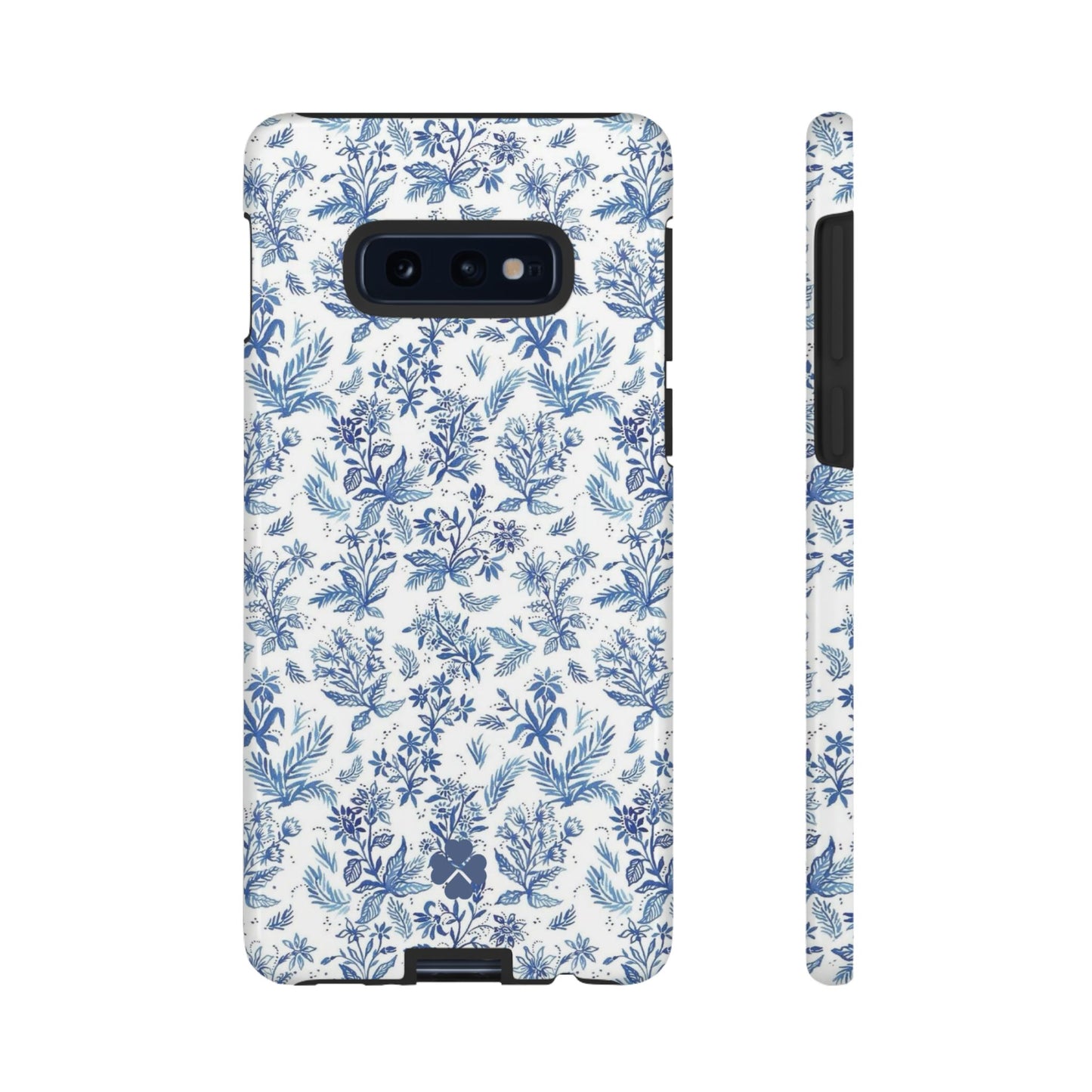 Blue Toile Phone Case