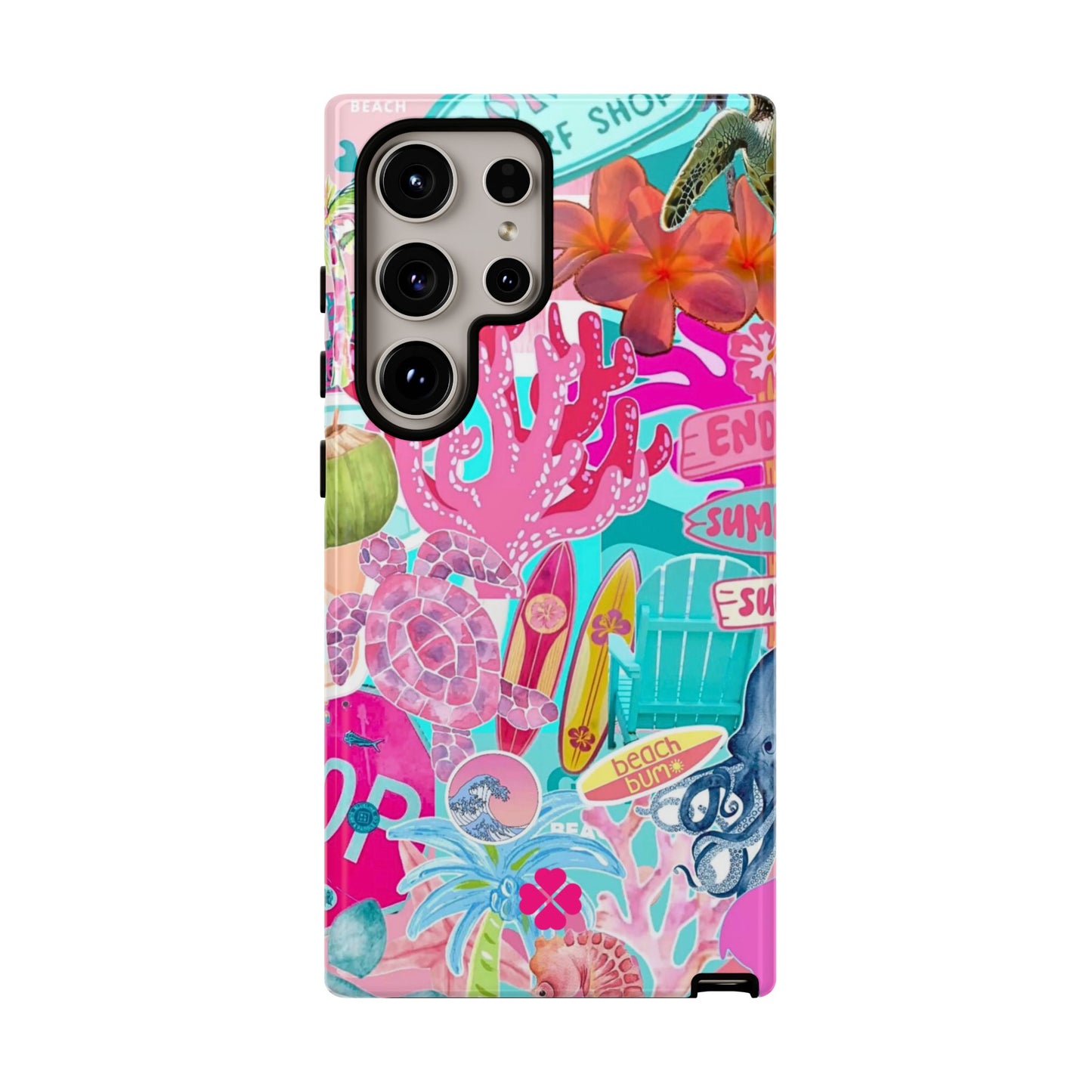 Surf Collage Phone Case