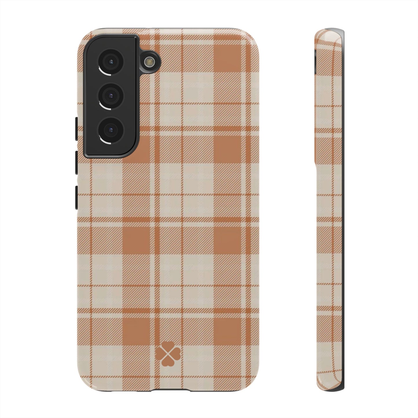 Orange Flannel Phone Case