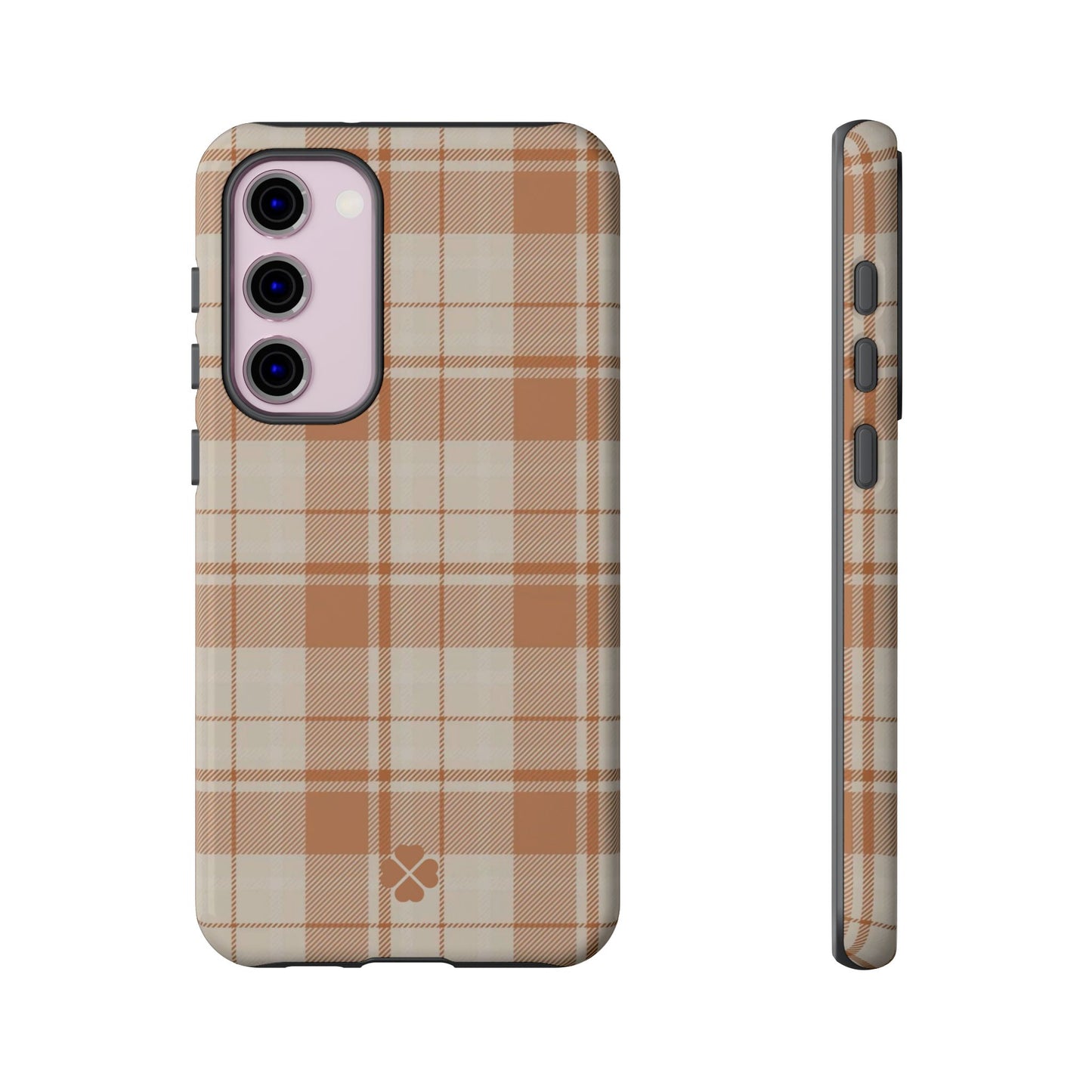 Orange Flannel Phone Case