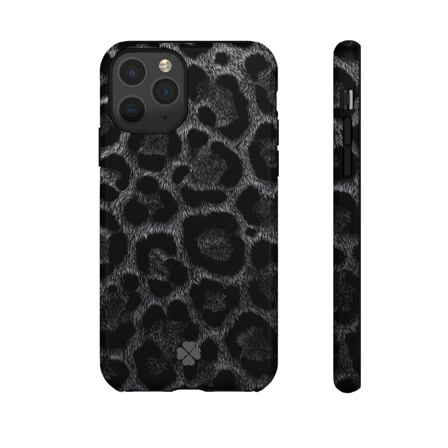 Grey Leopard Phone Case
