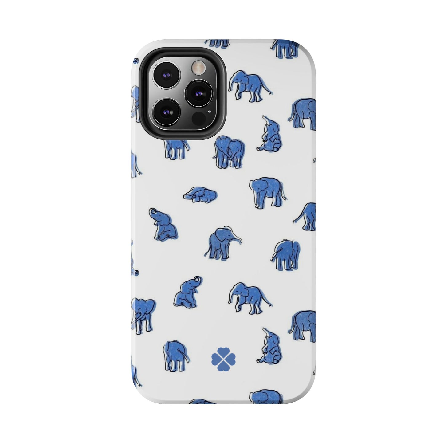 Blue Elephant Phone Case
