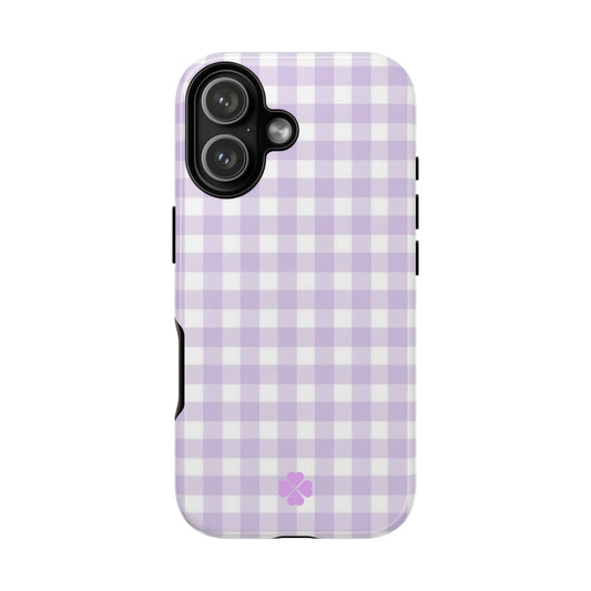 Purple Plaid Phone Case
