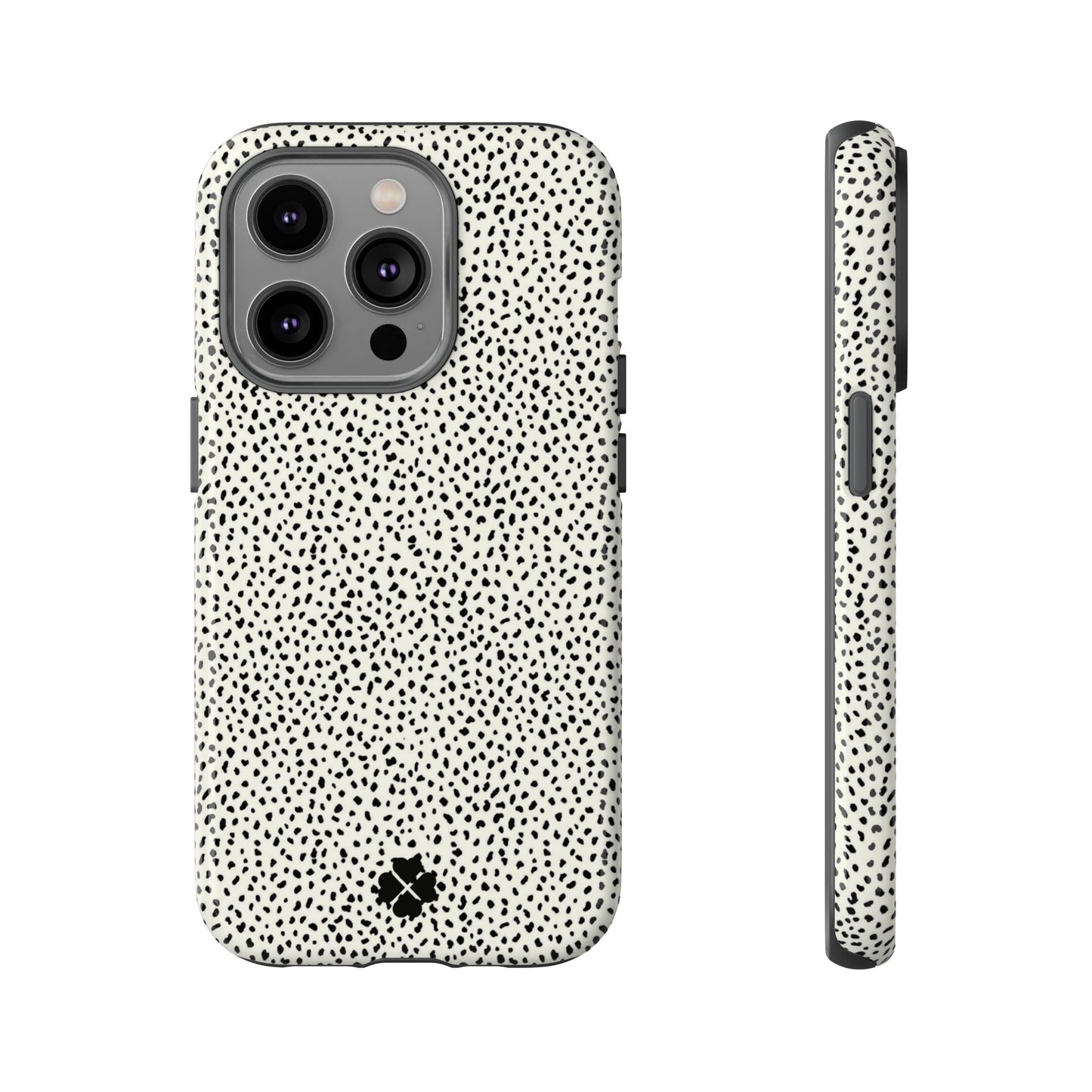 Black Speckle Phone Case